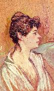  Henri  Toulouse-Lautrec Portrait of Marcelle oil painting picture wholesale
